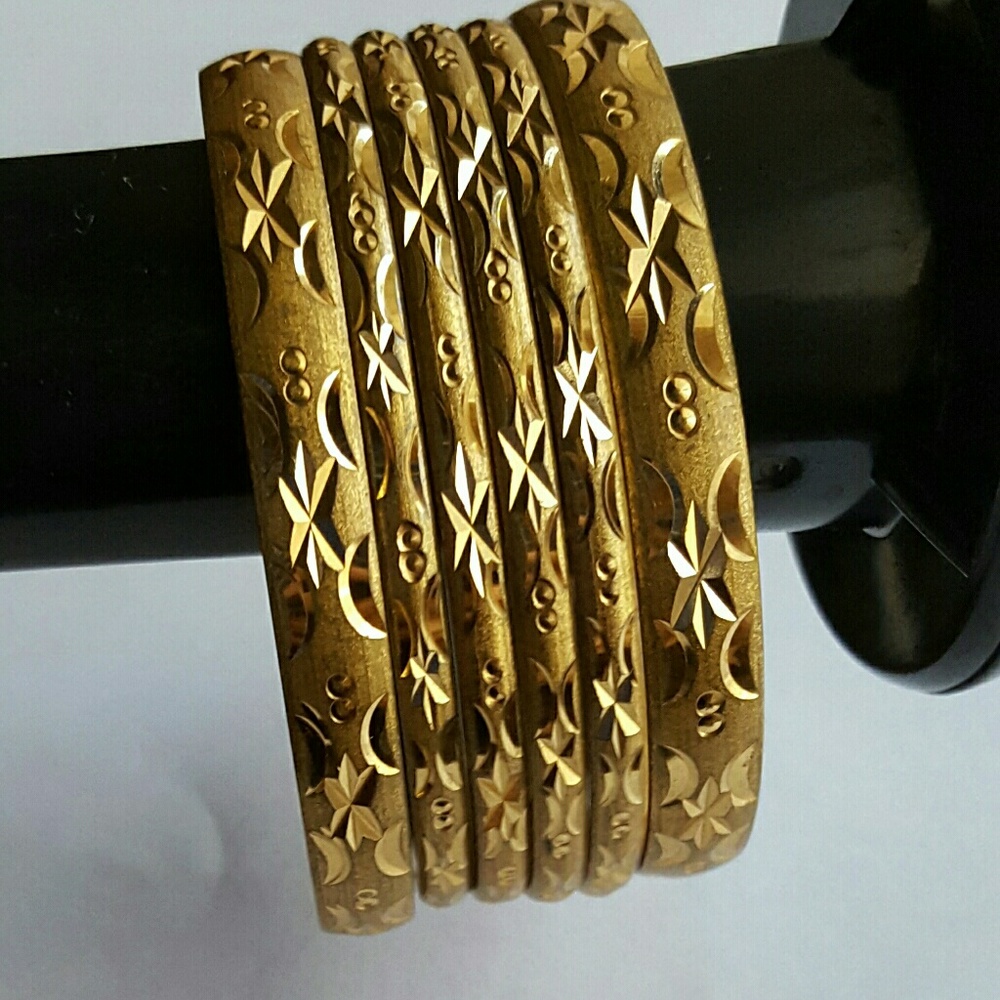 Golden Bangles for women
